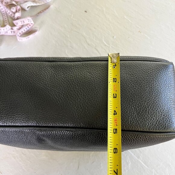 Versace Collection Black Leather Vitello Stampa Alce Medusa Logo Weekender Bag - Picture 11 of 16